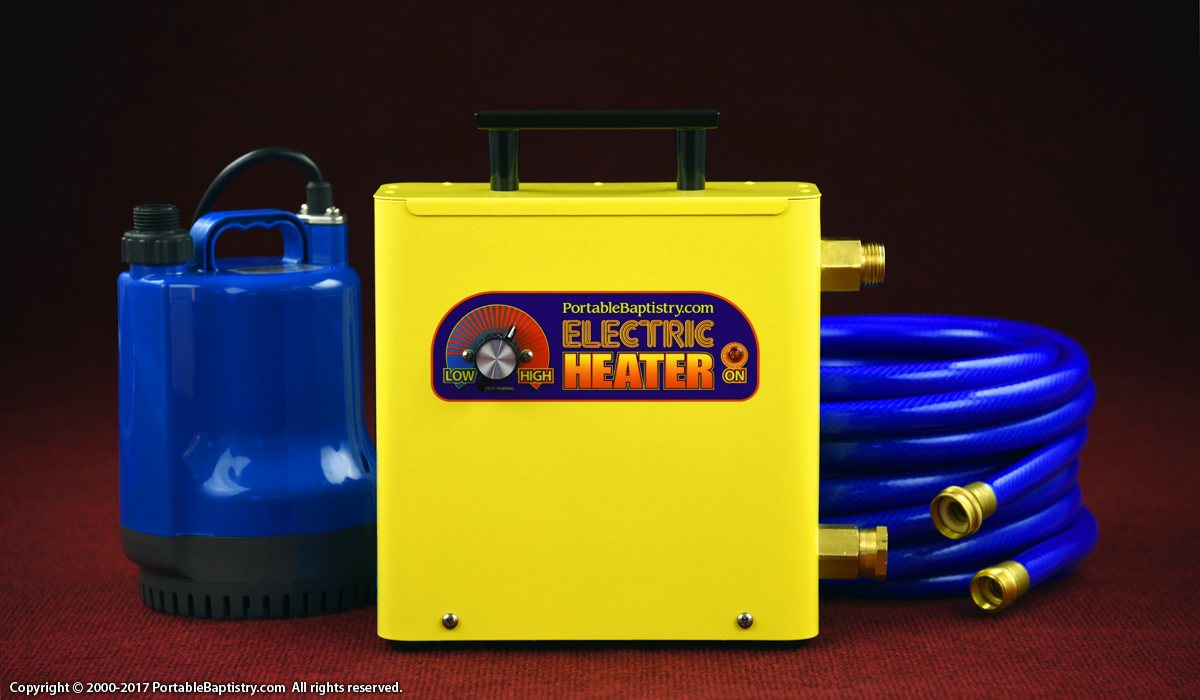Portable Baptismal Heater Combo Kit